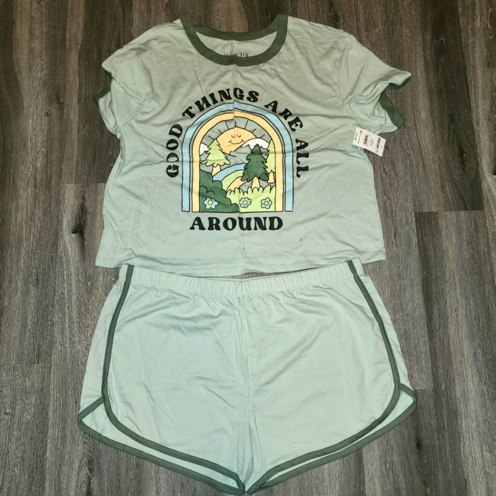 🍍 NWT Sleep Set from WalMart, Size 2x